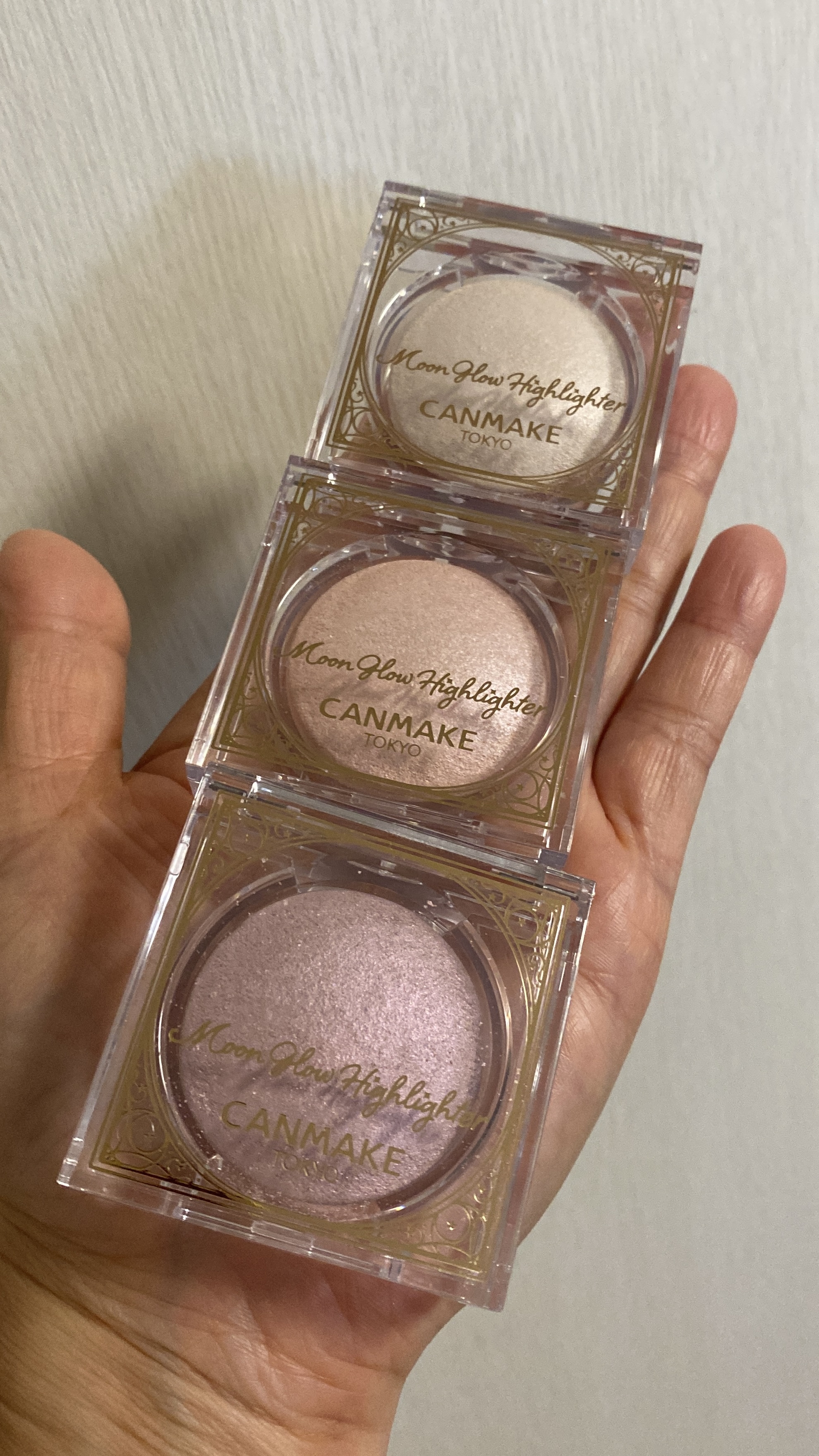 ムーングロウハイライター/キャンメイク/ハイライトを使ったクチコミ（1枚目）