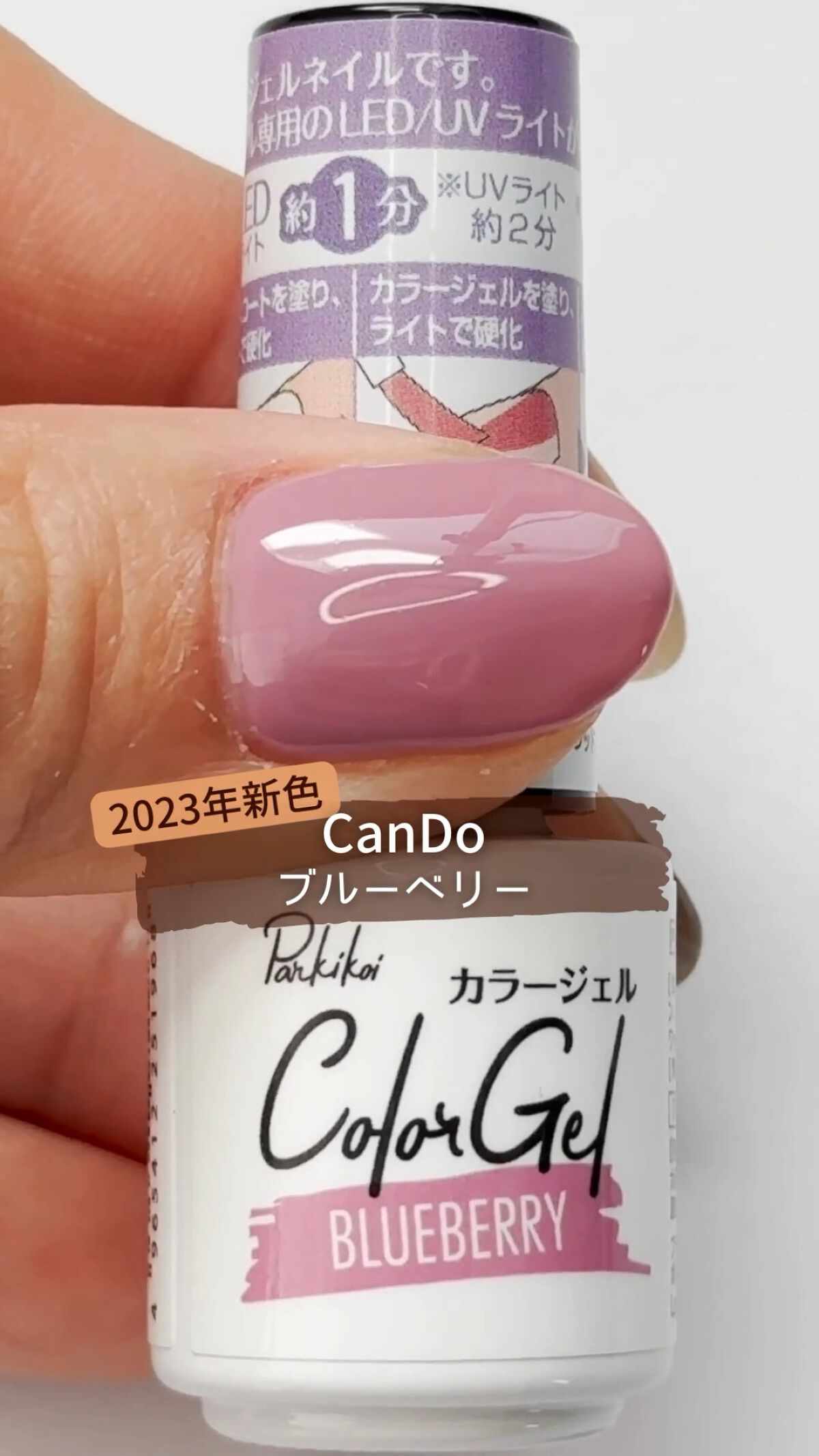 パル カラージェル/キャンドゥ/ジェルネイルを使ったクチコミ（1枚目）