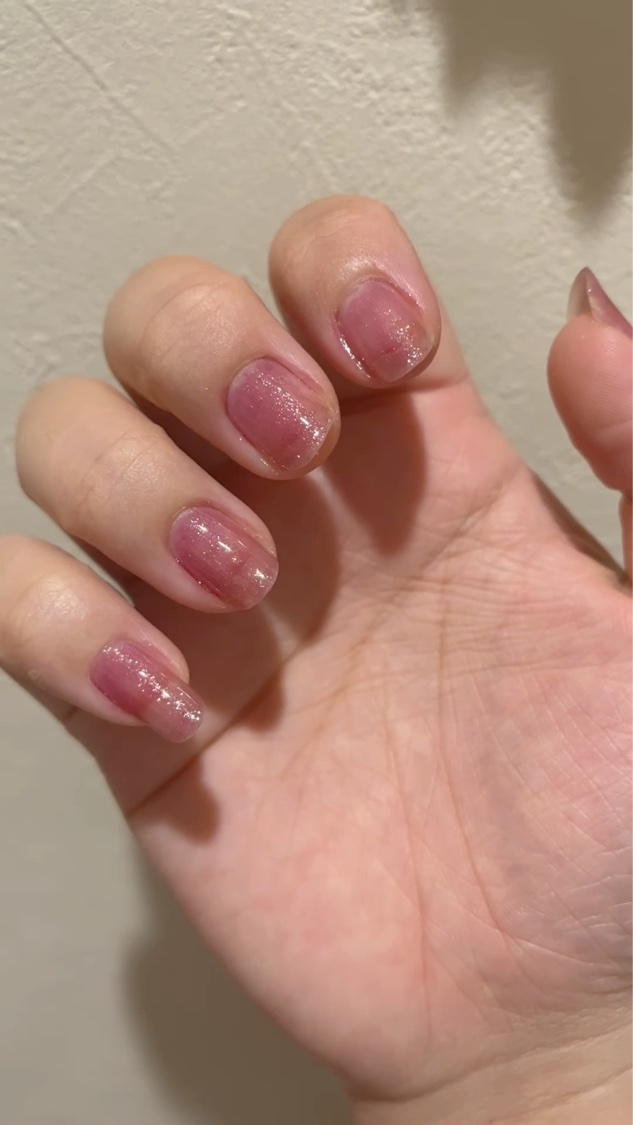 フレンドネイル(リニューアル品)	/DAISO/マニキュアを使ったクチコミ（2枚目）