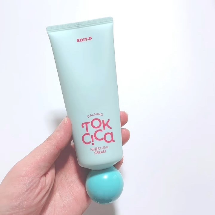 カーミングトックシカドクダミクリーム/EDIT.B/フェイスクリームの動画クチコミ4つ目