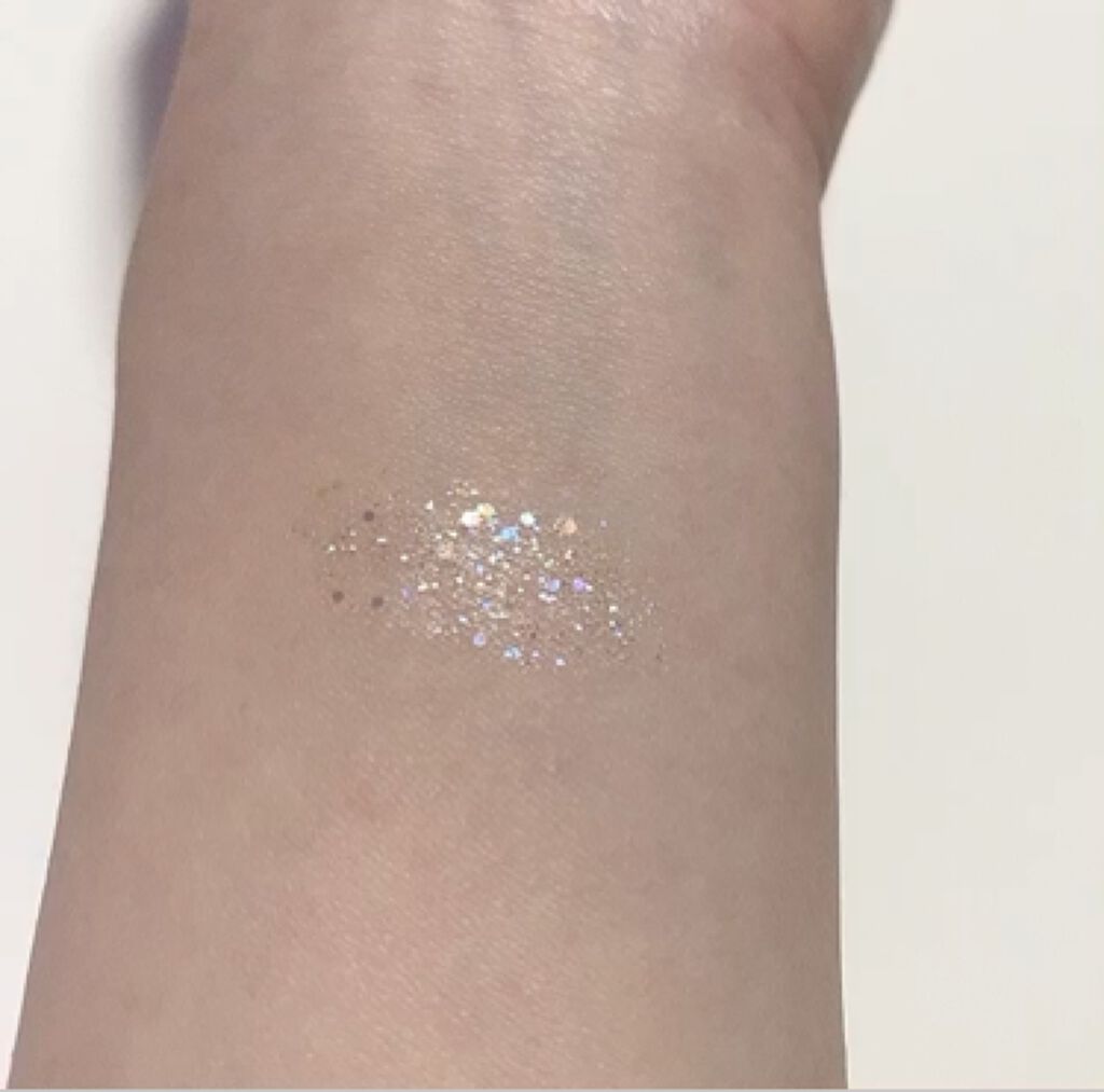 グリッターライナー 02 ミルク ウェイ/b idol/グリッターを使ったクチコミ（2枚目）