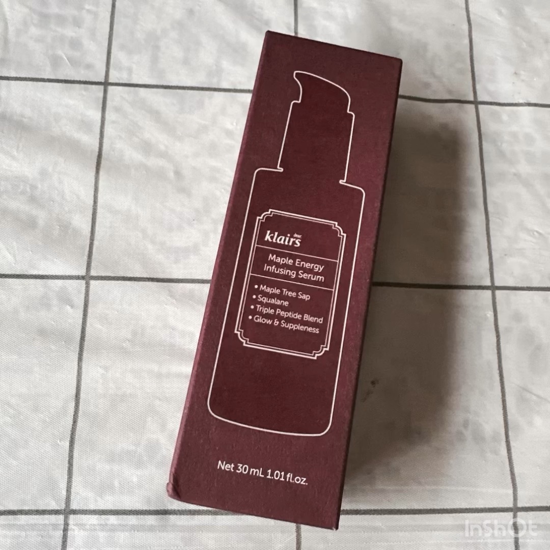 メープルエナジーインフュージングセラム/Klairs/美容液の人気ショート動画