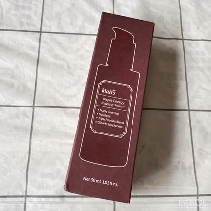 メープルエナジーインフュージングセラム/Klairs/美容液の人気ショート動画