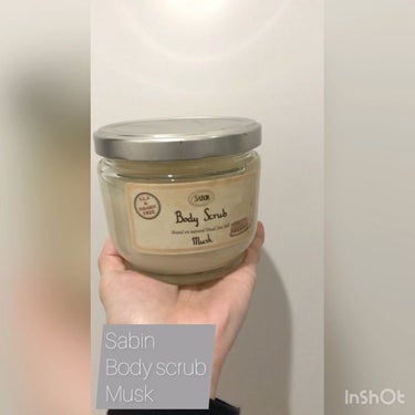 香りがよくてお気に入り♪

▶️SABON
ボディスクラブ
ムスク

癒しのお風呂時間におすすめです◎

商品説明:
死海の塩をベースにしたスクラブ。
死海の塩のスクラブ効果と、アーモンド、ホホバ、ボラ