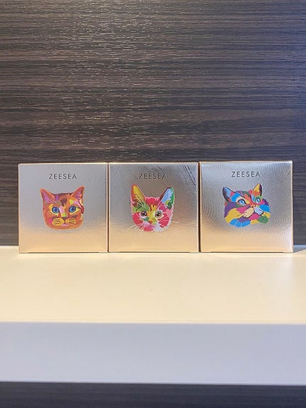 アニマルアイシャドウ(4シェード)/ZEESEA/アイシャドウパレットの人気ショート動画