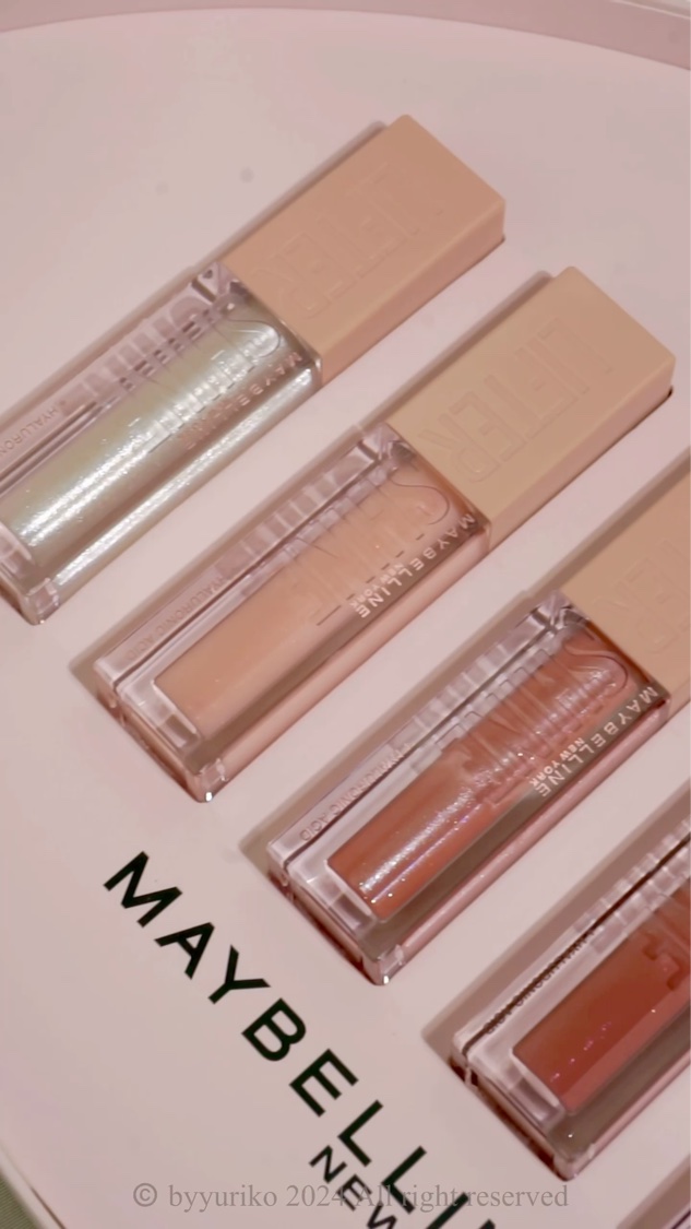 Maybelline Lifter Gloss Plumping Hydrating Lip Gloss/MAYBELLINE NEW YORK/リップグロスの動画クチコミ4つ目