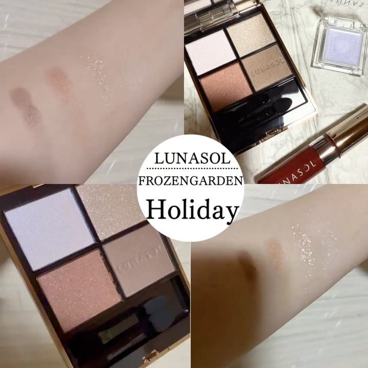 ルナソル フローズンガーデンコフレ/LUNASOL/メイクアップキットを使ったクチコミ（1枚目）