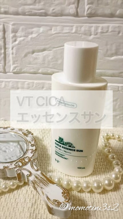 CICA エッセンスサン/VT/日焼け止めローションの人気ショート動画