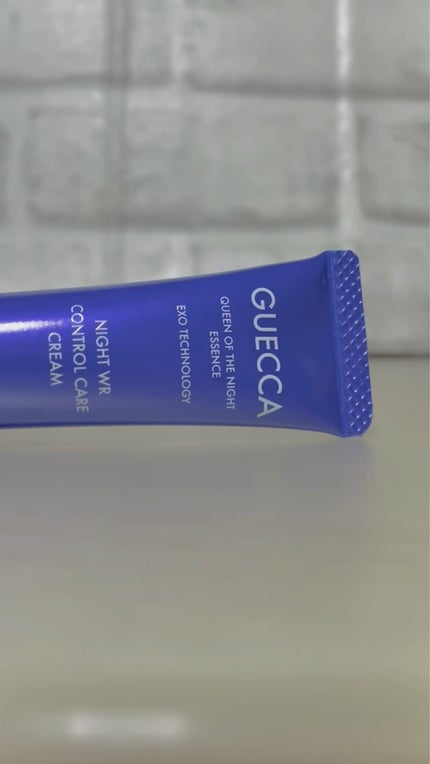 ナイトWRコントロールケアクリーム/GUECCA/フェイスクリームの動画クチコミ1つ目