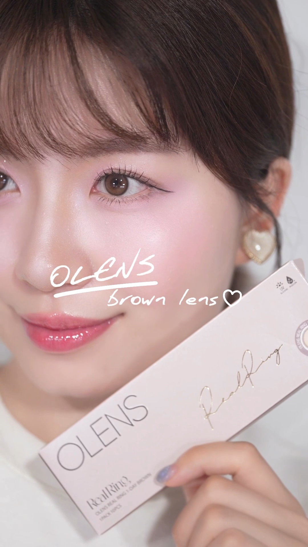 Moonrise/OLENS/１ヶ月（１MONTH）カラコンの動画クチコミ2つ目