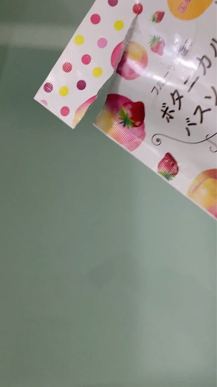 フルーツが香るボタニカルバスソルト/松田医薬品/無機塩系入浴剤を使ったクチコミ(3枚目)