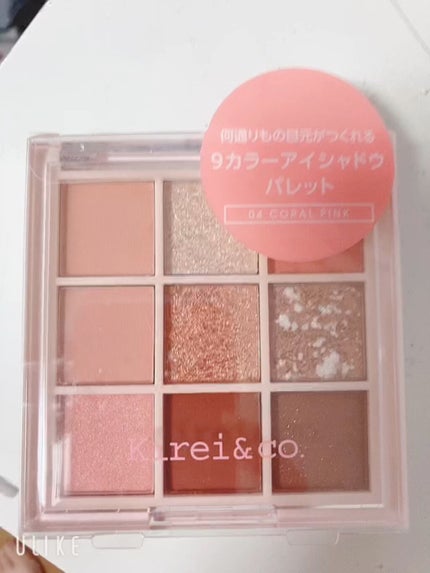 アイシャドウパレット/Kirei&co./アイシャドウパレットを使ったクチコミ(1枚目)