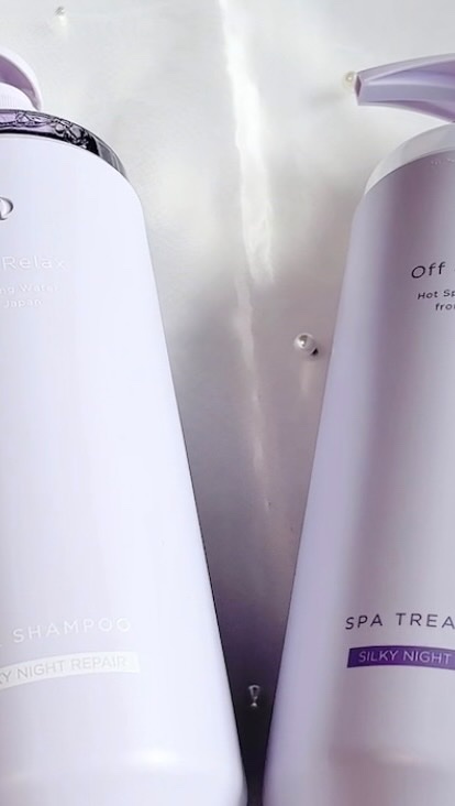 ＯＲ スパ・シャンプー／ヘアトリートメント シルキーナイトリペア/Off&Relax/市販シャンプーを使ったクチコミ（1枚目）
