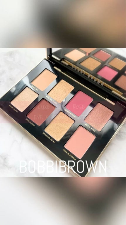 リュクス メタル ローズ アイシャドウ パレット/BOBBI BROWN/アイシャドウパレットを使ったクチコミ(2枚目)