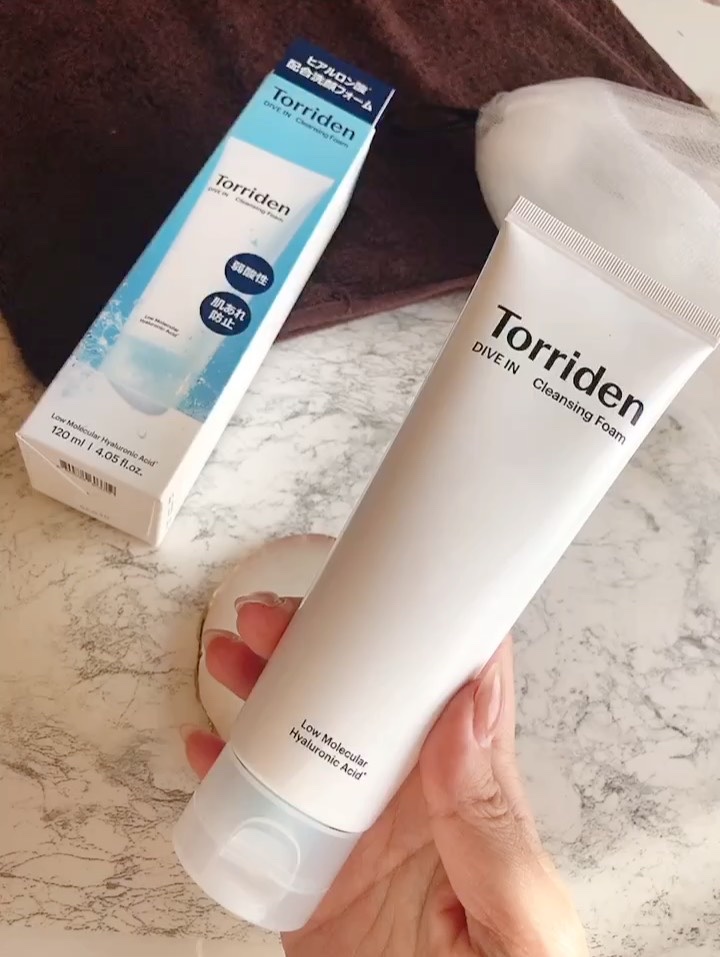 ダイブイン クレンジングフォーム/Torriden/洗顔フォームの動画クチコミ1つ目