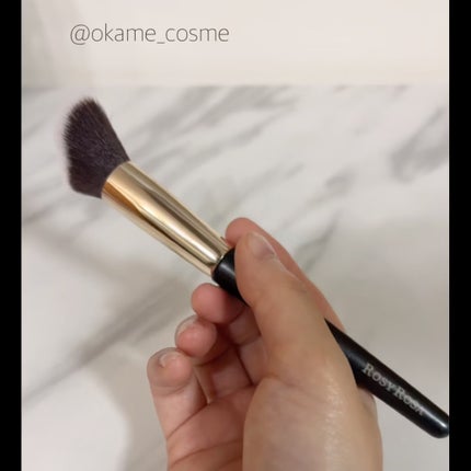 コントアメイクアップブラシ /ロージーローザ/メイクブラシを使ったクチコミ(3枚目)