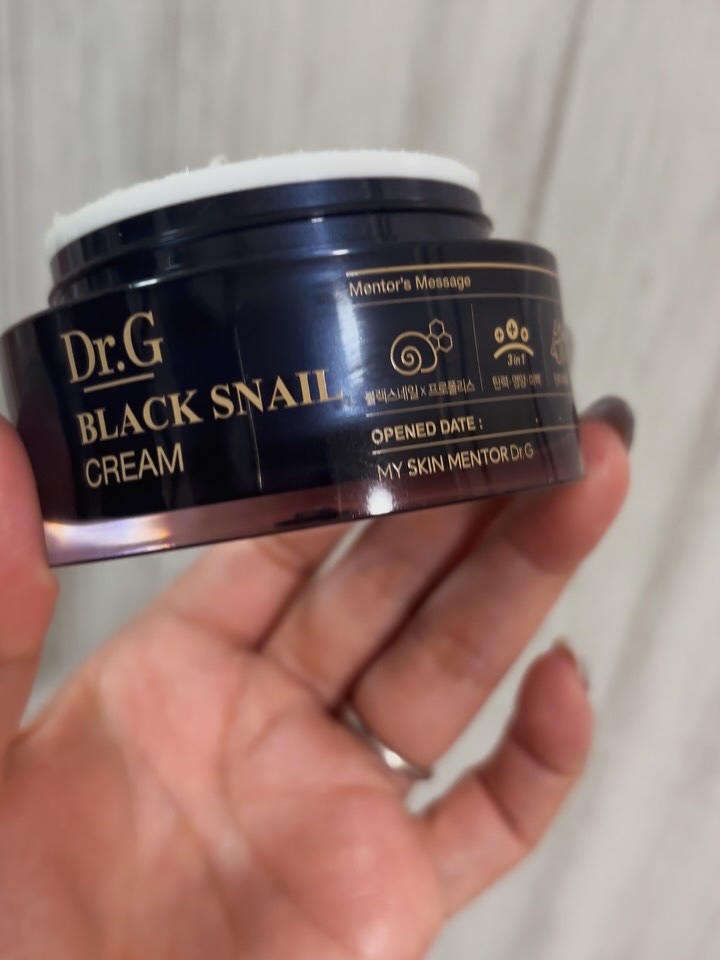 ブラックスネイル クリーム/Dr.G/フェイスクリームを使ったクチコミ（3枚目）