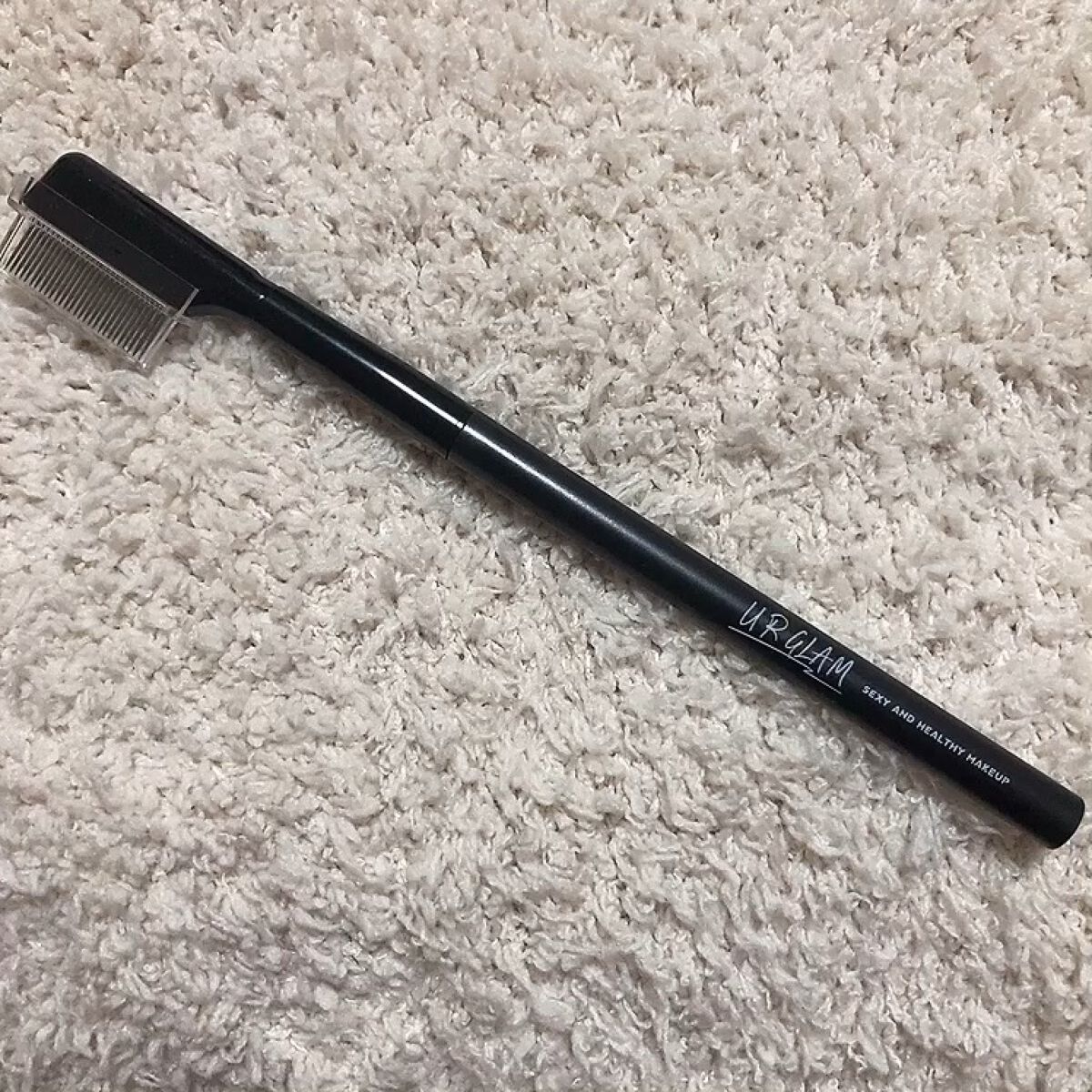 UR GLAM    EYELASH COMB/U R GLAM/メイクブラシを使ったクチコミ（1枚目）