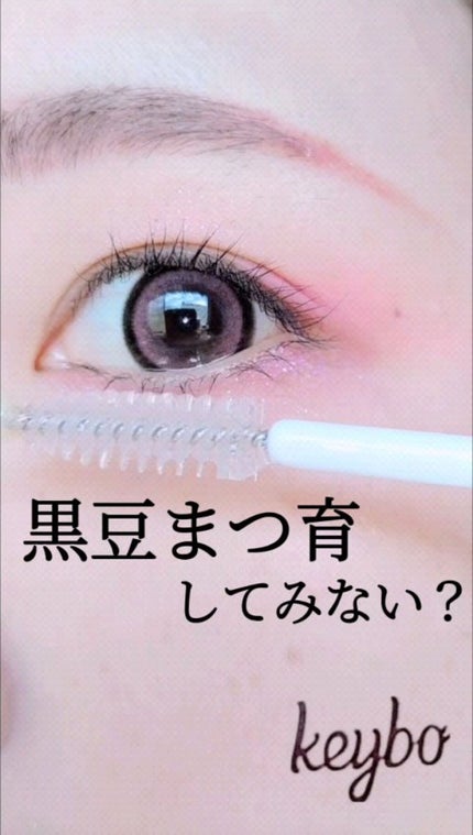 ラッシュ&ブラウン ブラックビーンセラム/keybo/まつげ美容液の人気ショート動画