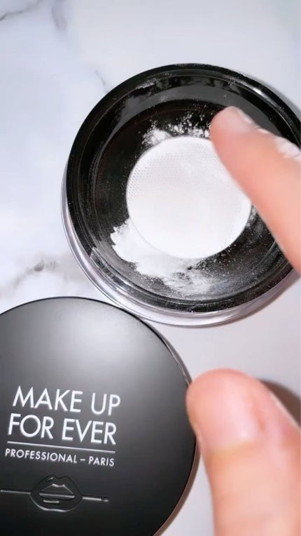 ウルトラHDルースパウダー/MAKE UP FOR EVER/ルースパウダーを使ったクチコミ(2枚目)