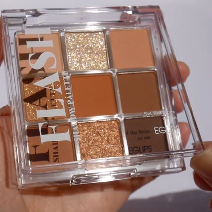フラッシュシャドーパレット/EGLIPS/アイシャドウパレットを使ったクチコミ(2枚目)