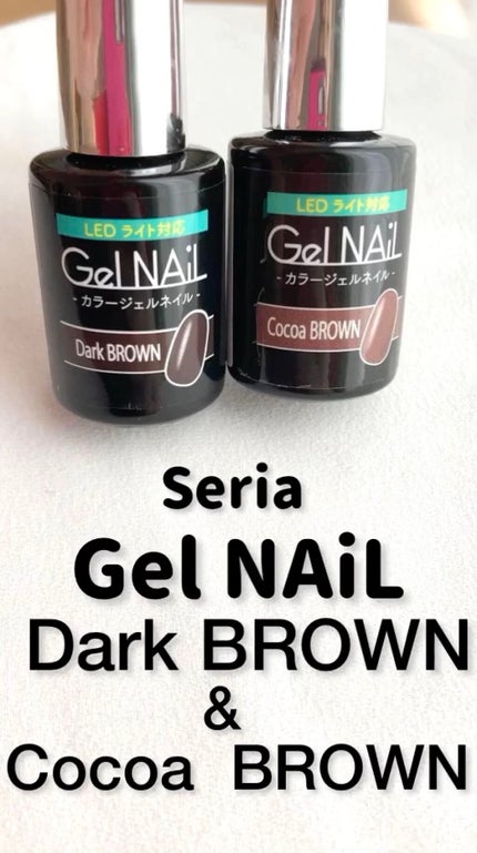 ジェルネイル(ライト対応)/セリア/ジェルネイルの人気ショート動画