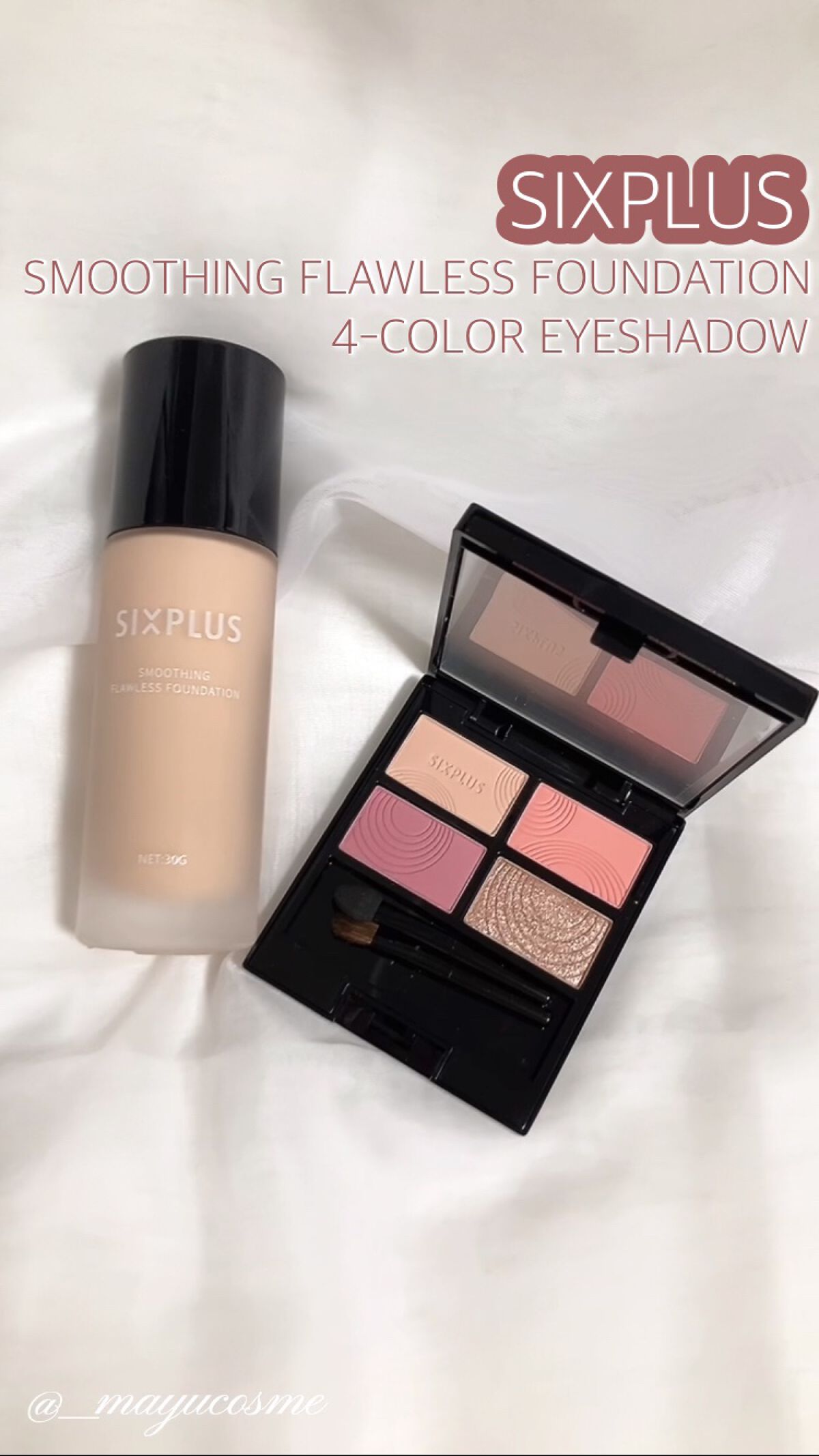 SIXPLUS スムージング フローレス リキッドファンデーション/SIXPLUS/リキッドファンデーションの人気ショート動画