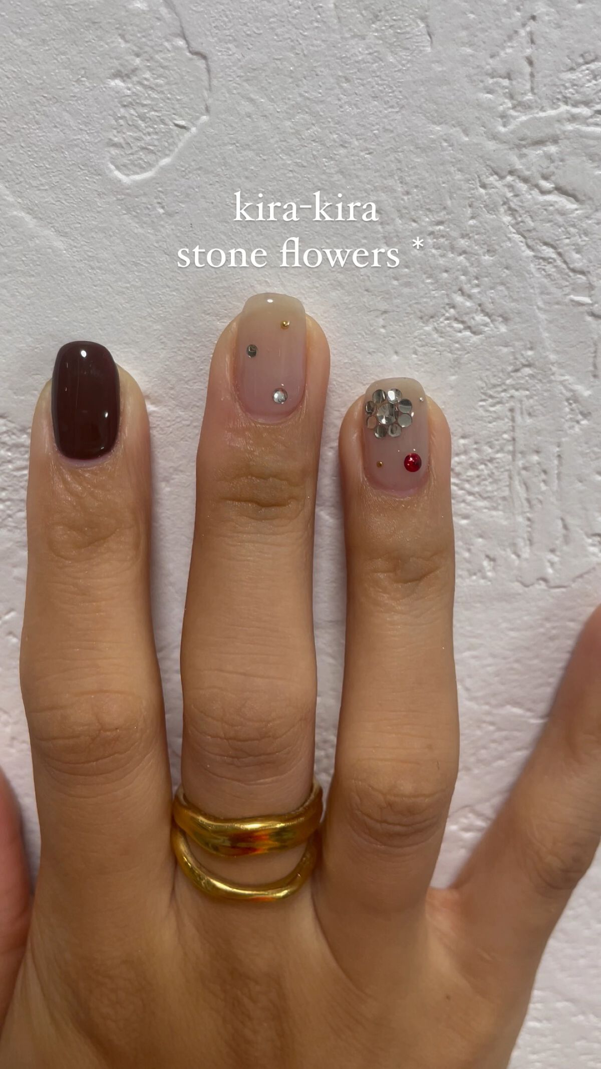 #ジェルネイル,#セルフネイル,#ビジューネイル,#お花ネイル,#ワンホンネイル,#キラキラネイル,#オタクネイル,#newネイルのネイルデザイン