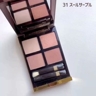 アイ カラー クォード 31 スール レ サーブル/TOM FORD BEAUTY/アイシャドウパレットを使ったクチコミ（2枚目）