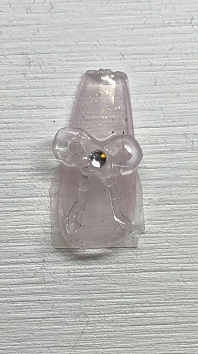 ジェルネイルDA 75 シアーラメピンク/IDATE/ジェルネイルを使ったクチコミ（1枚目）