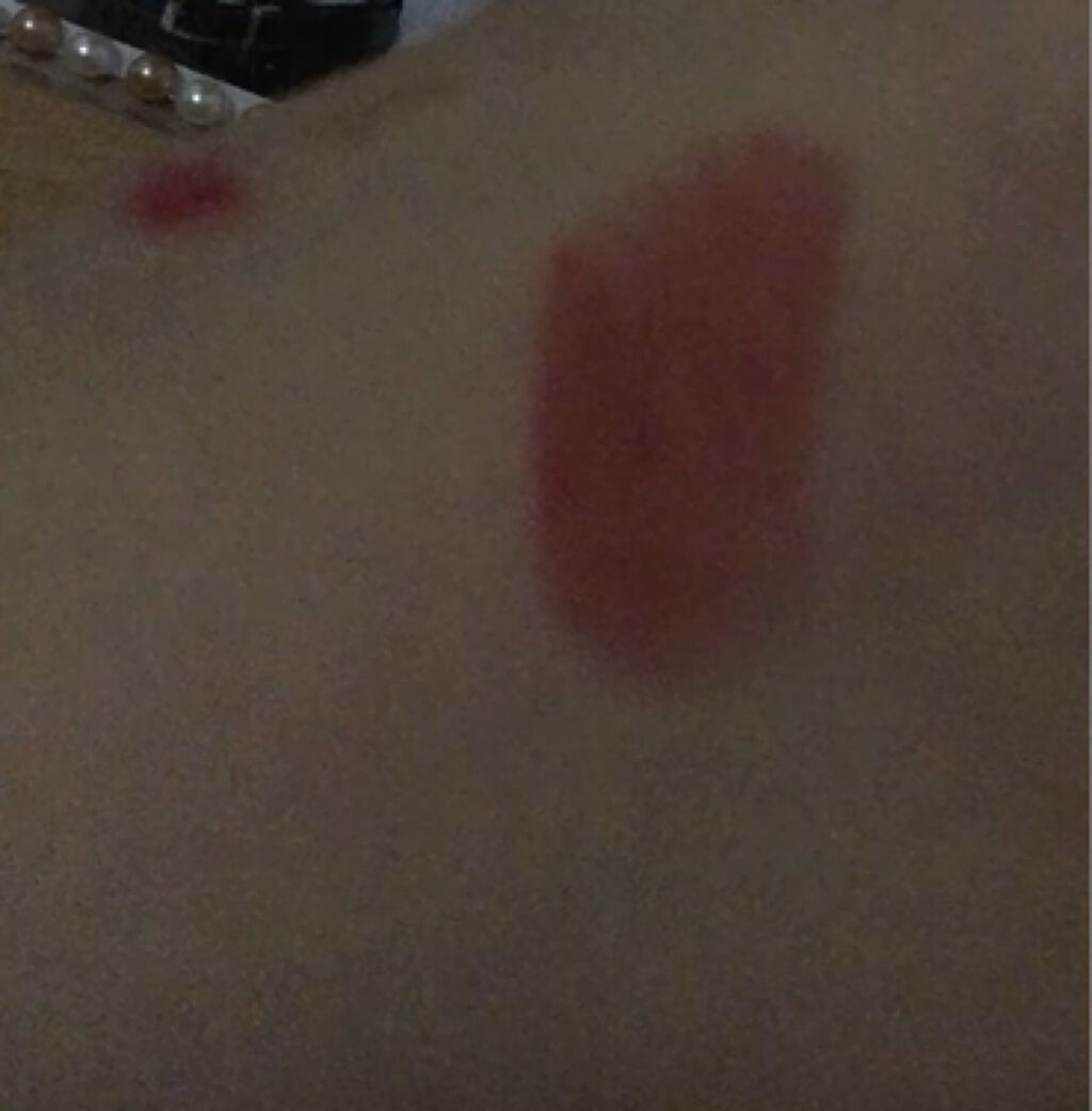 ラスティンググロスリップ/CEZANNE/口紅を使ったクチコミ（3枚目）