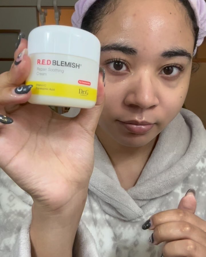 レッドブレミッシュ リペアスージングクリーム/Dr.G/フェイスクリームを使ったクチコミ（2枚目）