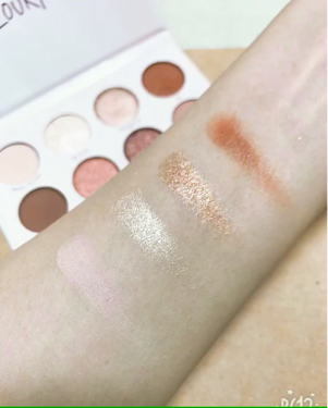 Give It To Me Straight/ColourPop/アイシャドウパレットを使ったクチコミ（2枚目）