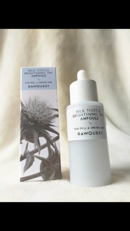 ミルクシスルブライトニングスパ アンプル/RAWQUEST/美容液の動画クチコミ5つ目