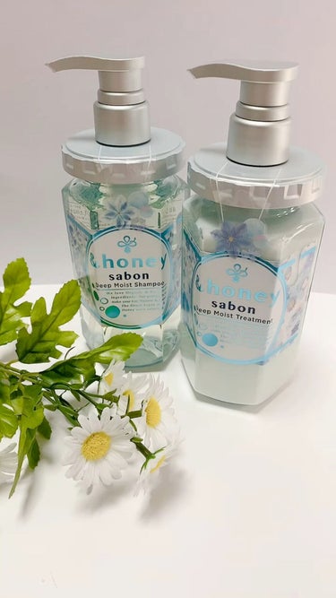 ディープモイスト 限定エメラルドグリーンサボン  シャンプー＆ヘアトリートメントペアセット/&honey/シャンプー・コンディショナーの人気ショート動画