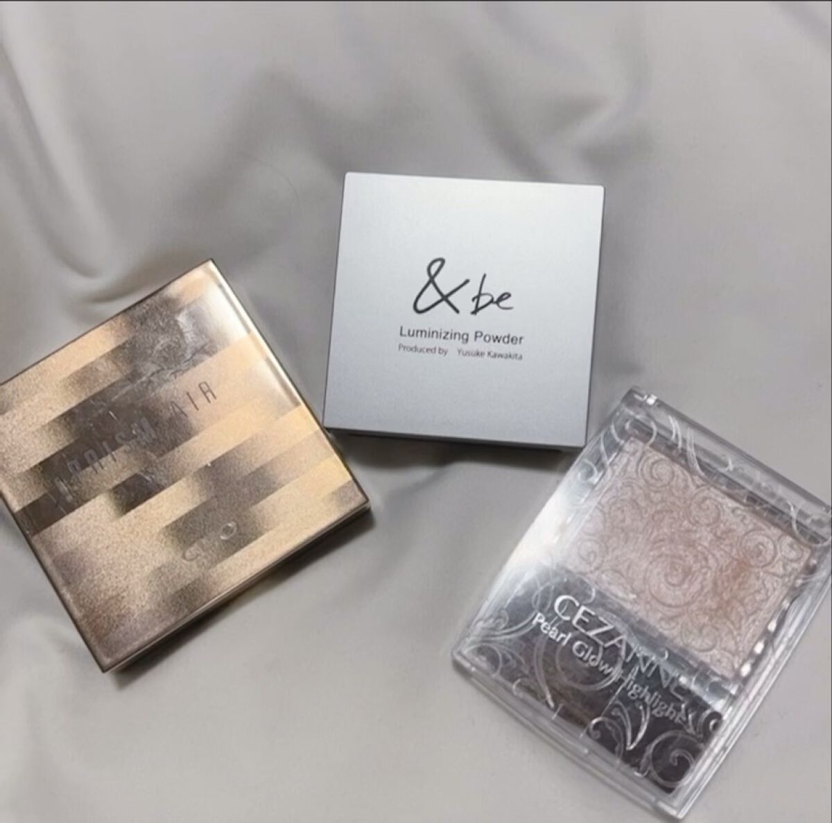 &be ルミナイジングパウダー/＆be/パウダーハイライトを使ったクチコミ（1枚目）