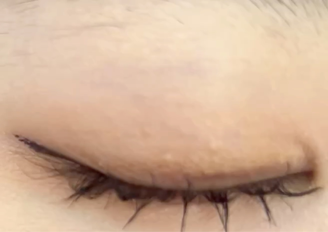 極細アイライナーEX/CEZANNE/リキッドアイライナーを使ったクチコミ（2枚目）