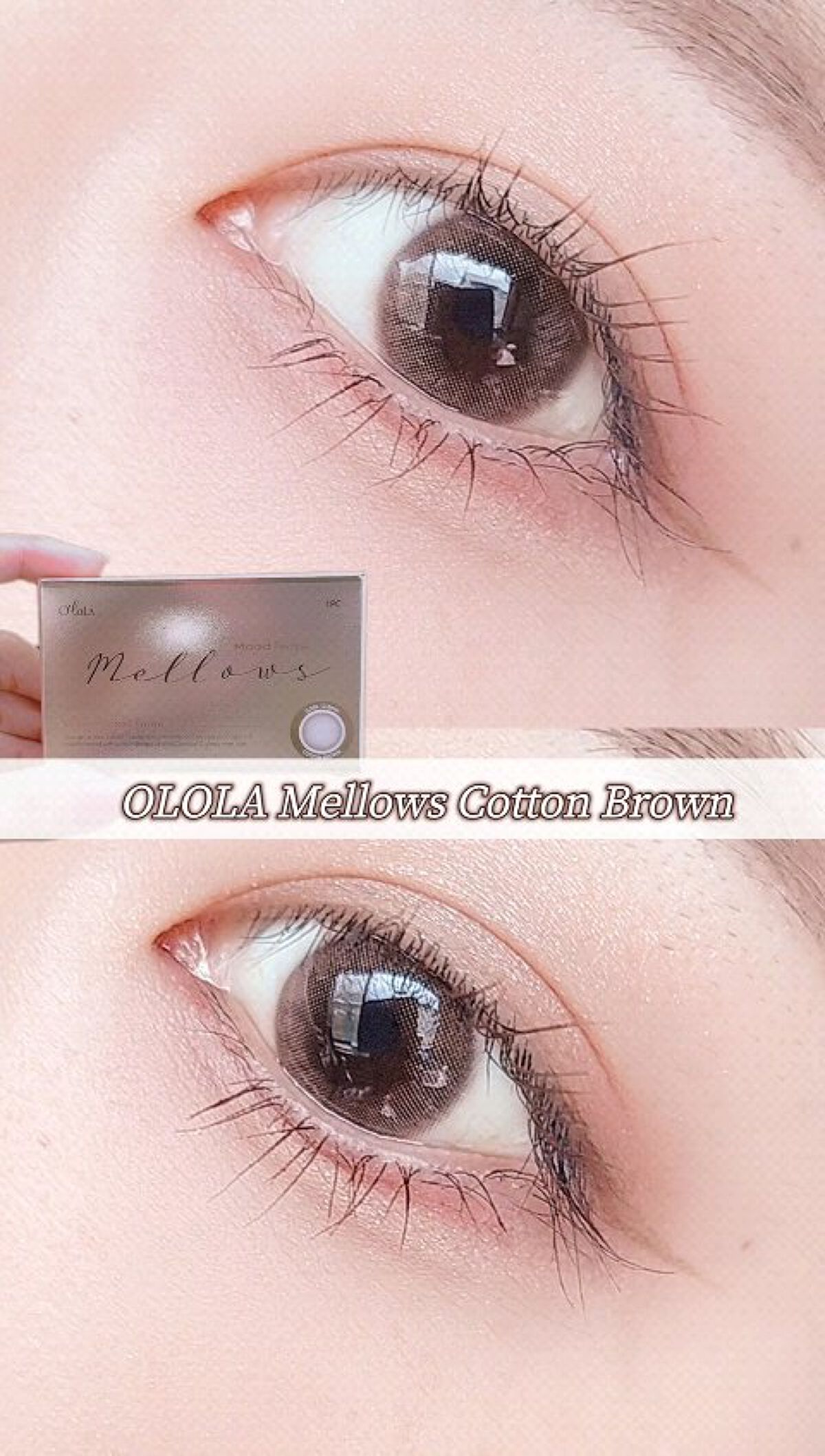 メローズ(Mellows)/OLOLA/カラーコンタクトレンズの動画クチコミ2つ目