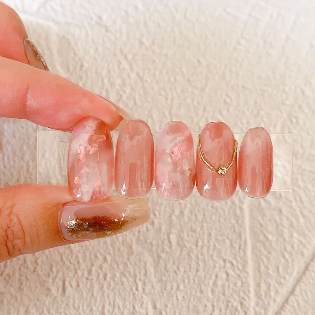 デコレーションネイルパーツ/DAISO/ネイルチップ・パーツを使ったクチコミ（3枚目）