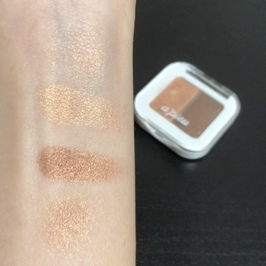 ミネラルモノシャドウ(デュアル)/A’pieu/アイシャドウパレットを使ったクチコミ（2枚目）