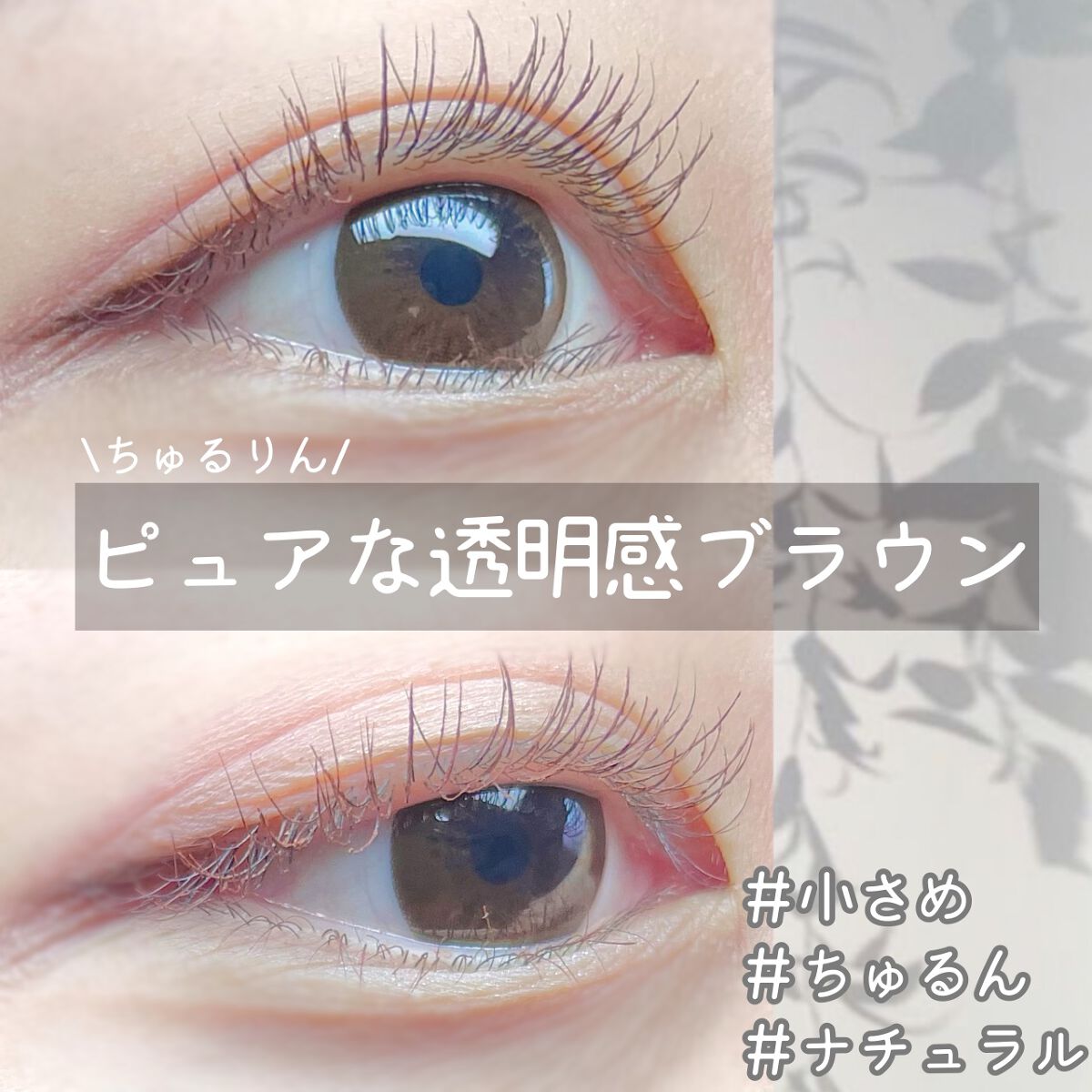 WAVEワンデー UV RING plus/WAVE/ワンデー（１DAY）カラコンの動画クチコミ2つ目