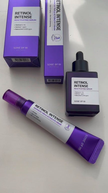 レチノールインテンスリアクティベーションセラム/SOME BY MI/美容液の人気ショート動画