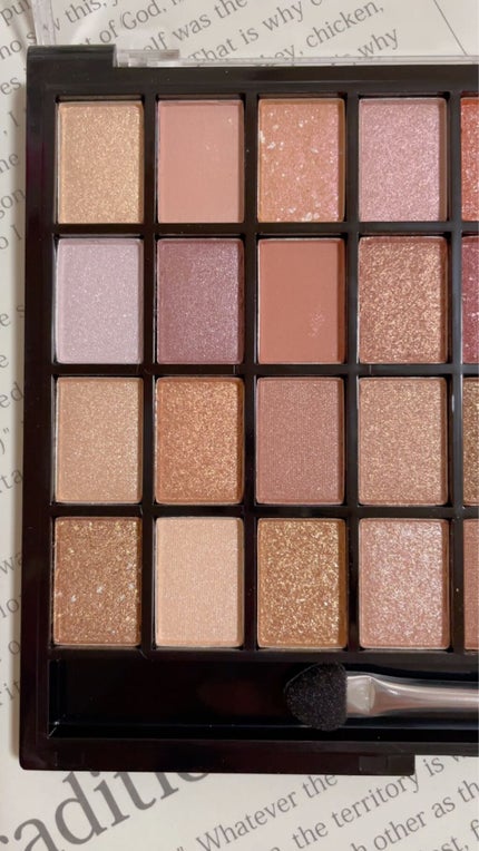 FACE アイシャドウパレット 36色 ブラシ付き 試してみた】36 カラー アイシャドウ パレット MAKEUP LABOSOPHY