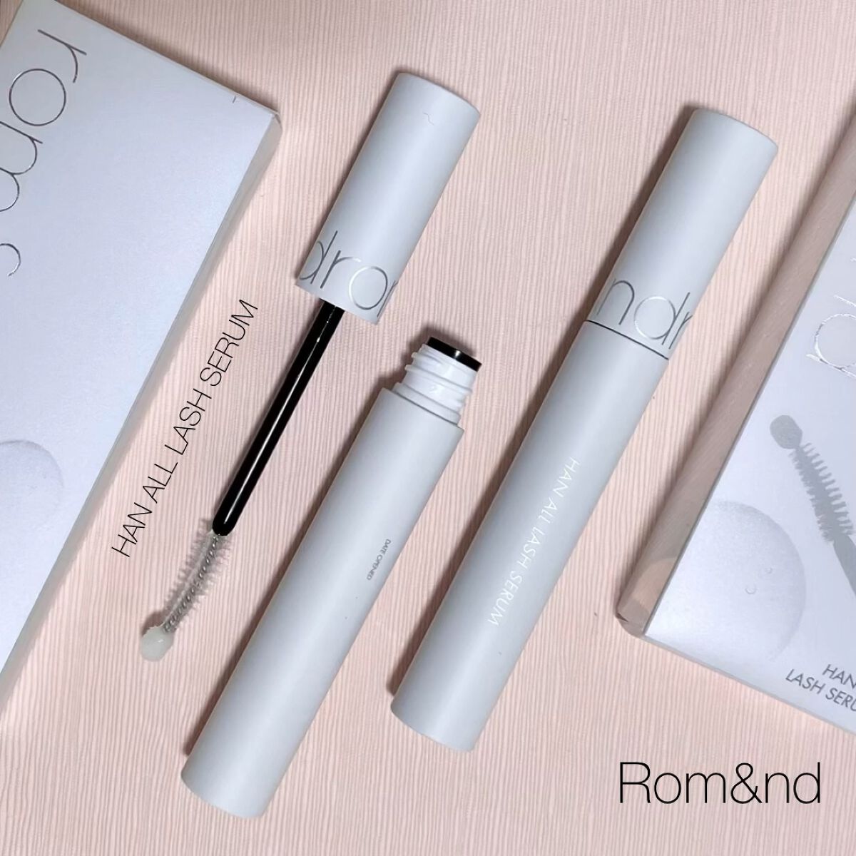 ハンオールラッシュセラム/rom&nd/まつげ美容液を使ったクチコミ（1枚目）