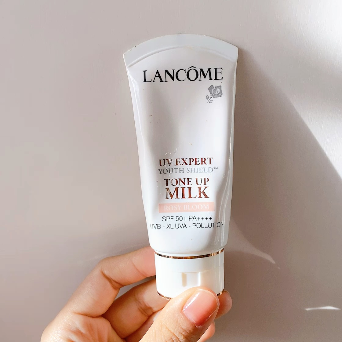 UV エクスペール トーン アップ ローズ/LANCOME/日焼け止め・UVケアの人気ショート動画
