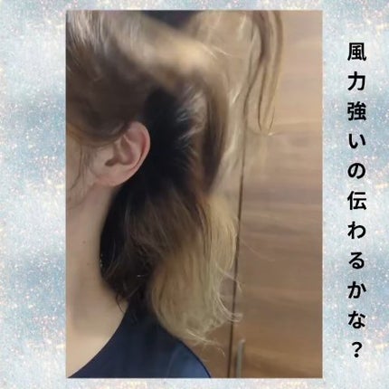 スリムフィットドライヤー VDS-7000/VENUSiS/ドライヤーを使ったクチコミ(3枚目)