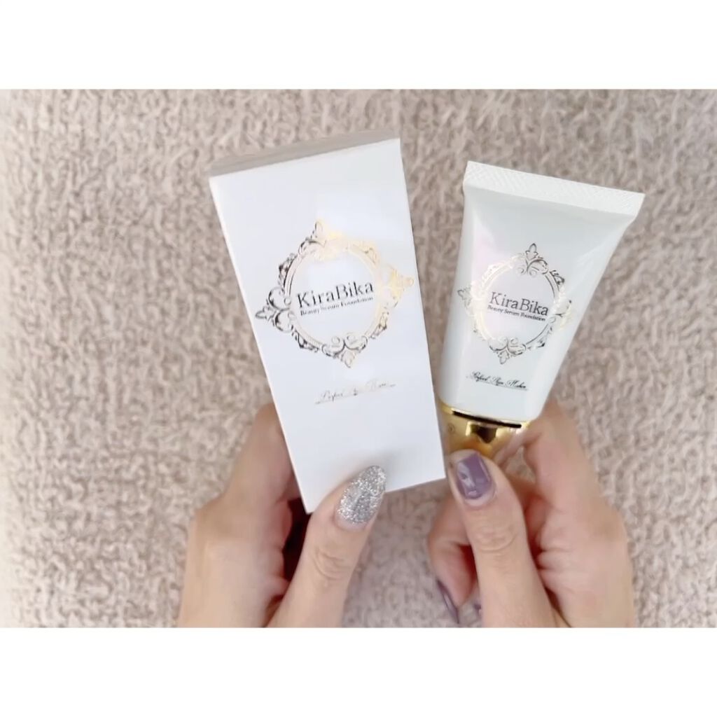 きらびか　ビューティーセラムファンデーション/KiraBika/リキッドファンデーションを使ったクチコミ（3枚目）