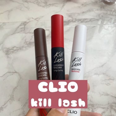 CLIO キルラッシュマスカラリムーバーのクチコミ「CLIO kill lash 🎀

@qoo10.official 様より、
お試しさせていた.....」（2枚目）