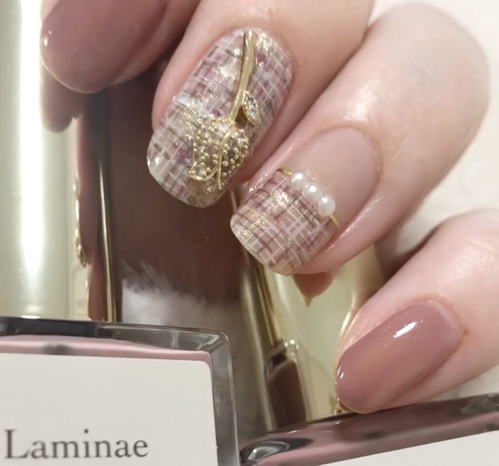 しずくネイルシール/キャンドゥ/ネイルシールを使ったクチコミ（3枚目）