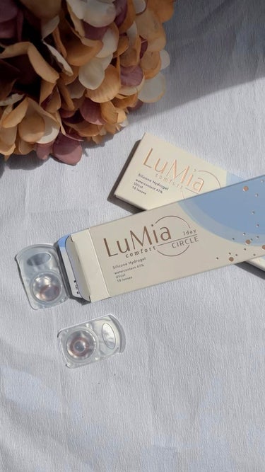 LuMia
LuMia comfort 1day CIRCLE　着色直径 13.2mm(10枚入)


シリコーン素材を使用し、瞳への優しさを考えて作られたレンズで、保水力が高く酸素をしっかり通す素材な